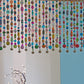 Colorful Bohemian Beaded Valance hand made