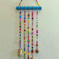 Home Decor Colorful, Handmade Glass Bead Mobile Suncatcher, Boho Wall Décor, Unique gift, Colorful Wind Chimes, Eclectic Home Décor,