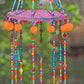 Unique Gypsy Bohemian Colorful Wind Chimes Mobile