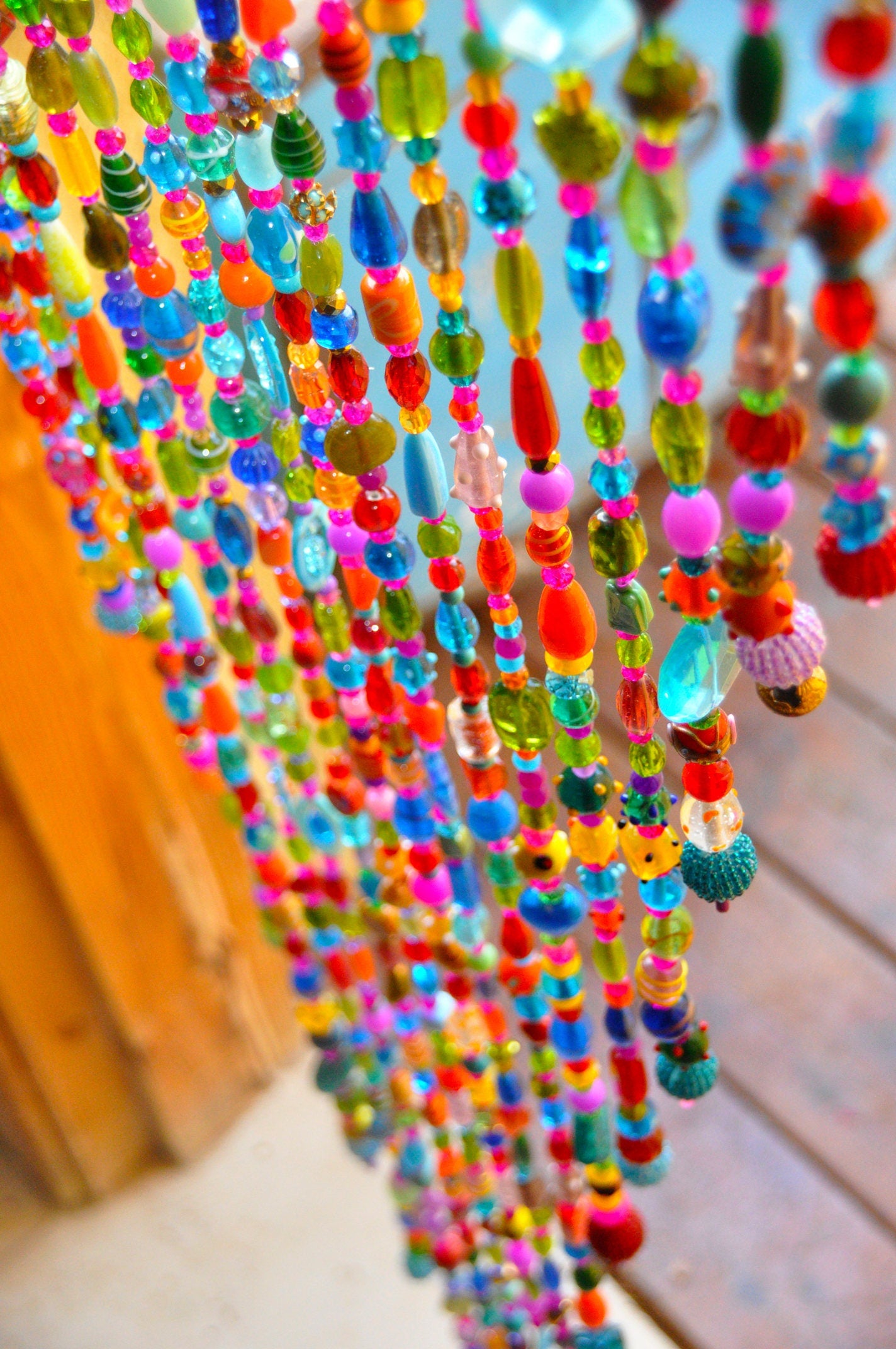 Colorful Arch Shape Hand made Door Beads