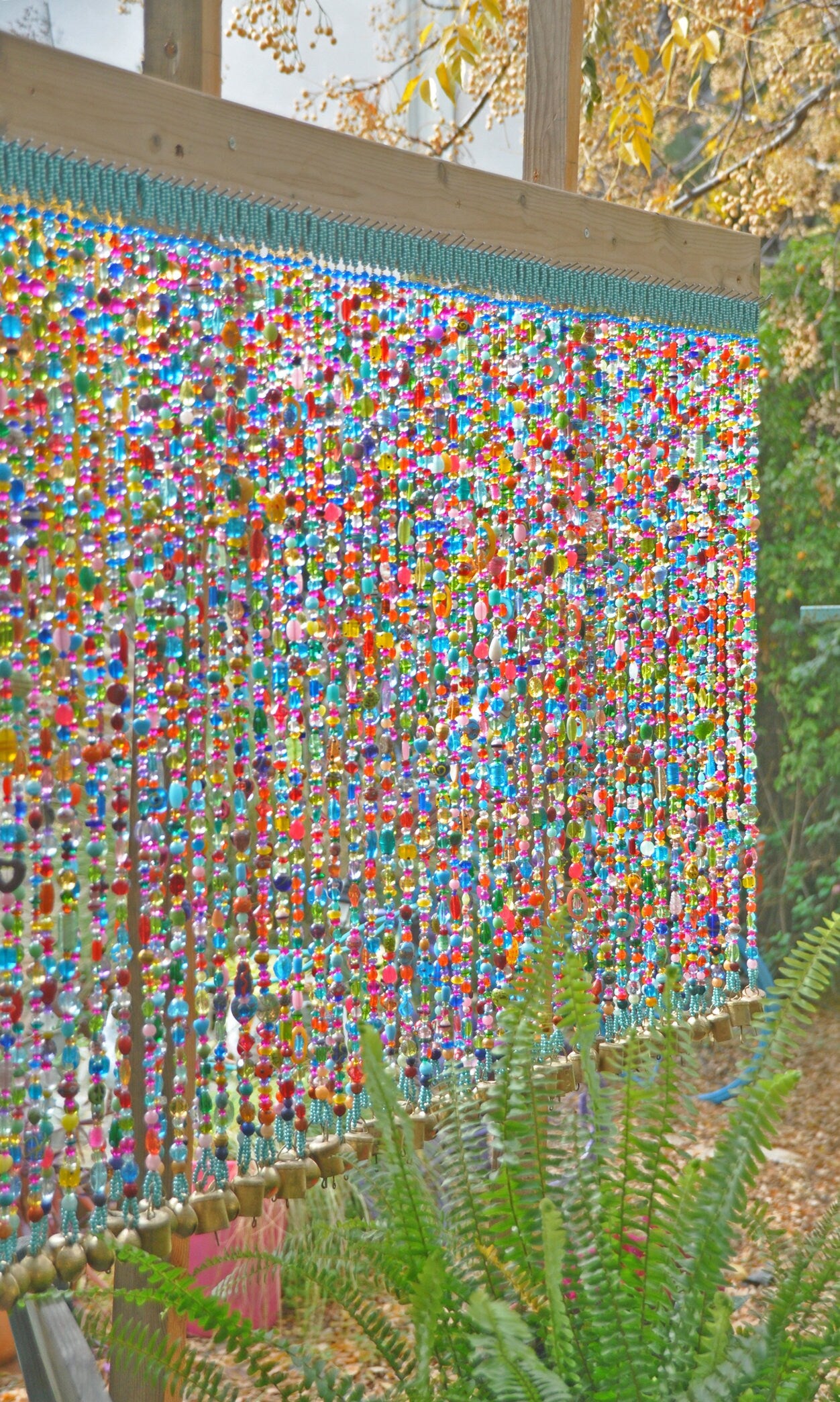 Colorful Beaded curtain-Beaded Strings