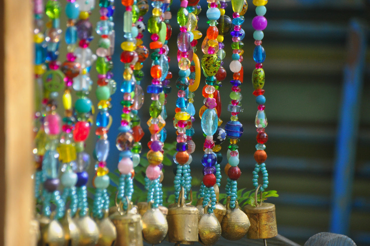 Colorful Beaded curtain-Beaded Strings