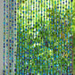 Blue, Turquoise, and Green Shades Beaded Curtain