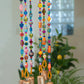 Two Colorful Bohemian Wind Chime With Brass Bells (Made to Order)